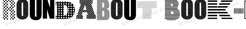 Roundabout Book字体转换